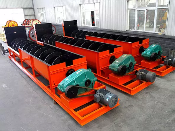 Máy giặt cát xoắn ốc